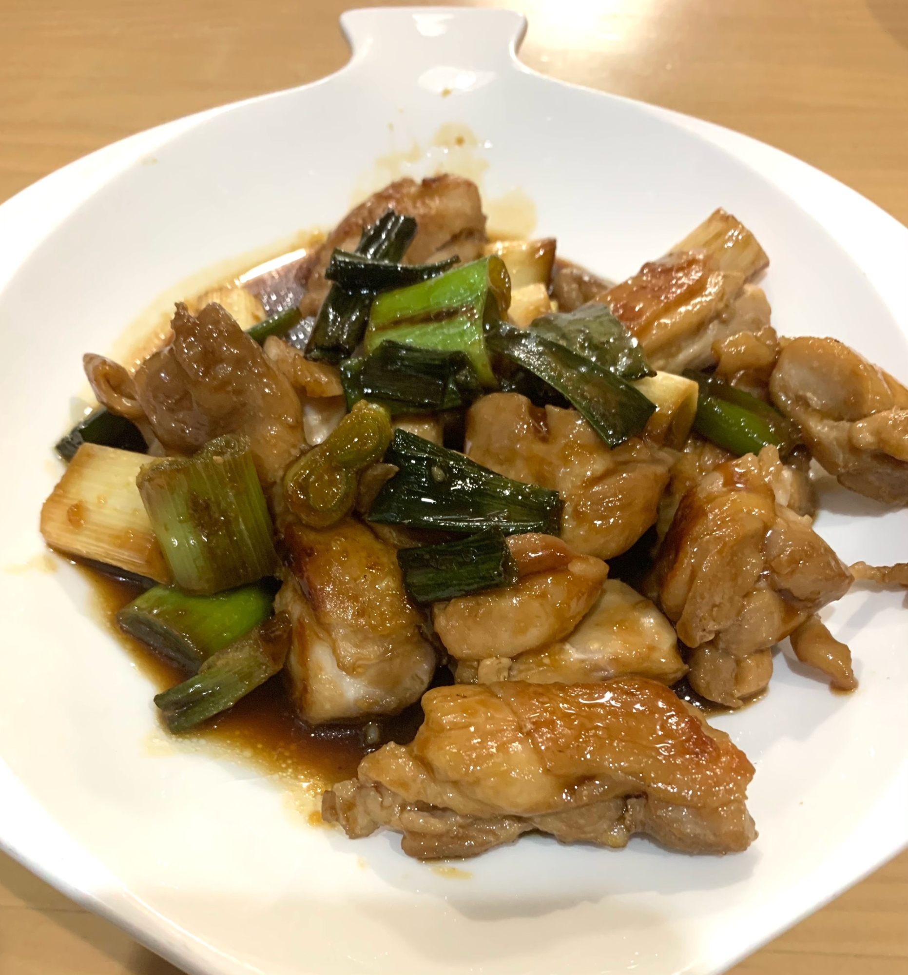 串刺さず！のネギ間のタレ焼き鳥