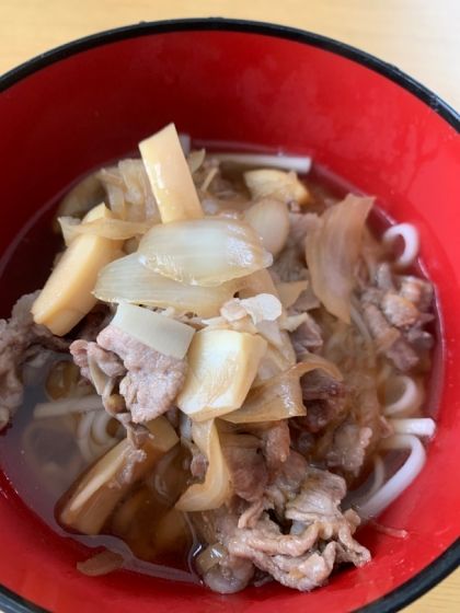 ボリューム満点！カンタン 肉うどん