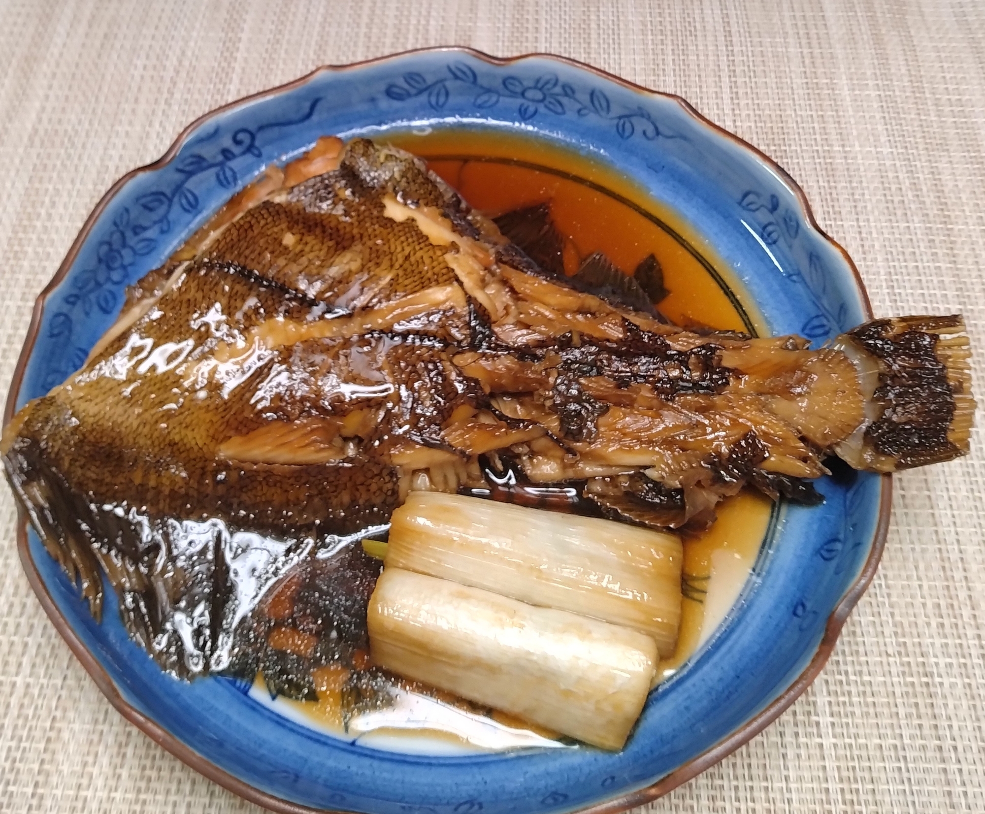 カレイの煮付け