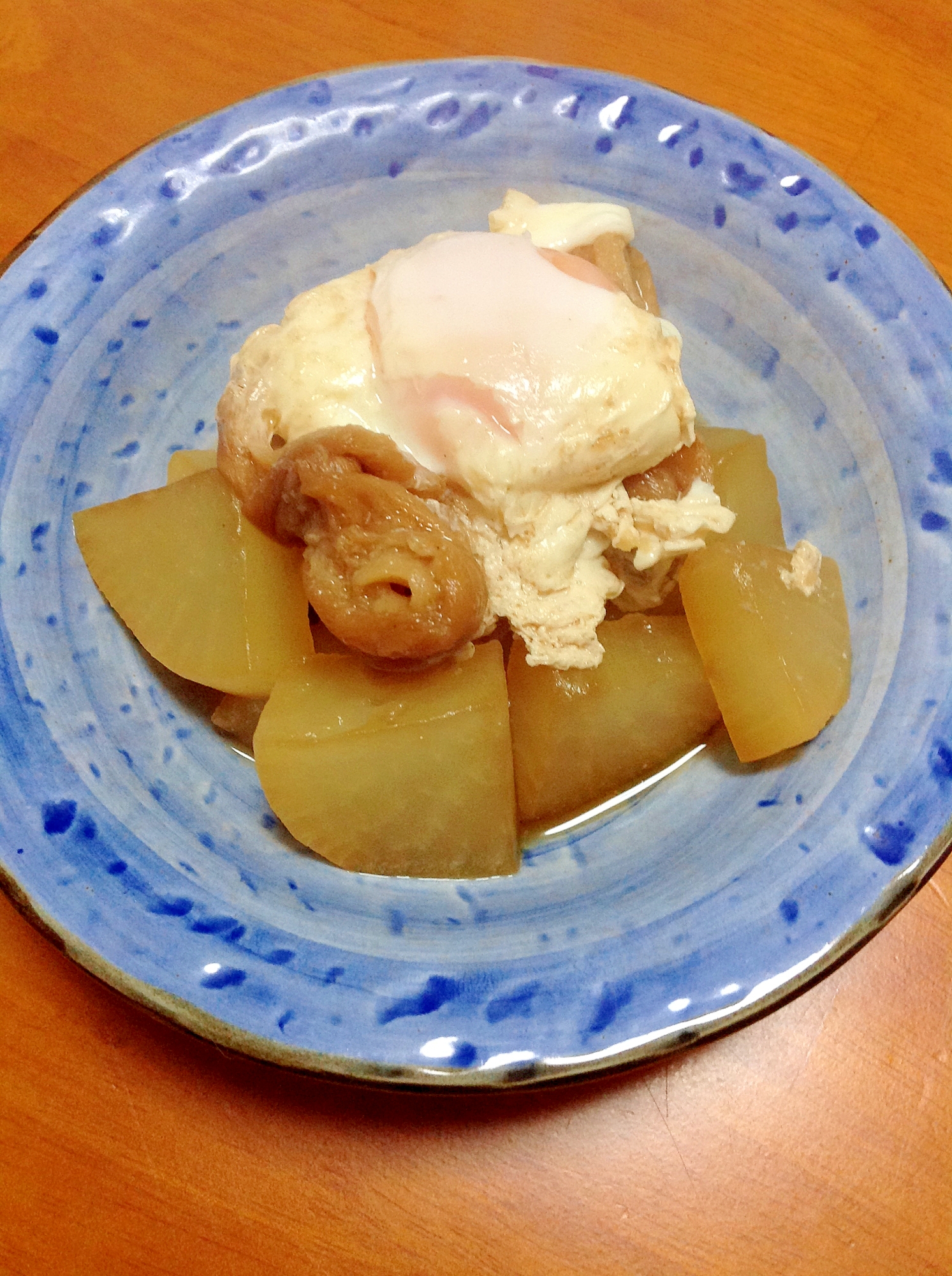 車麩と大根の煮物