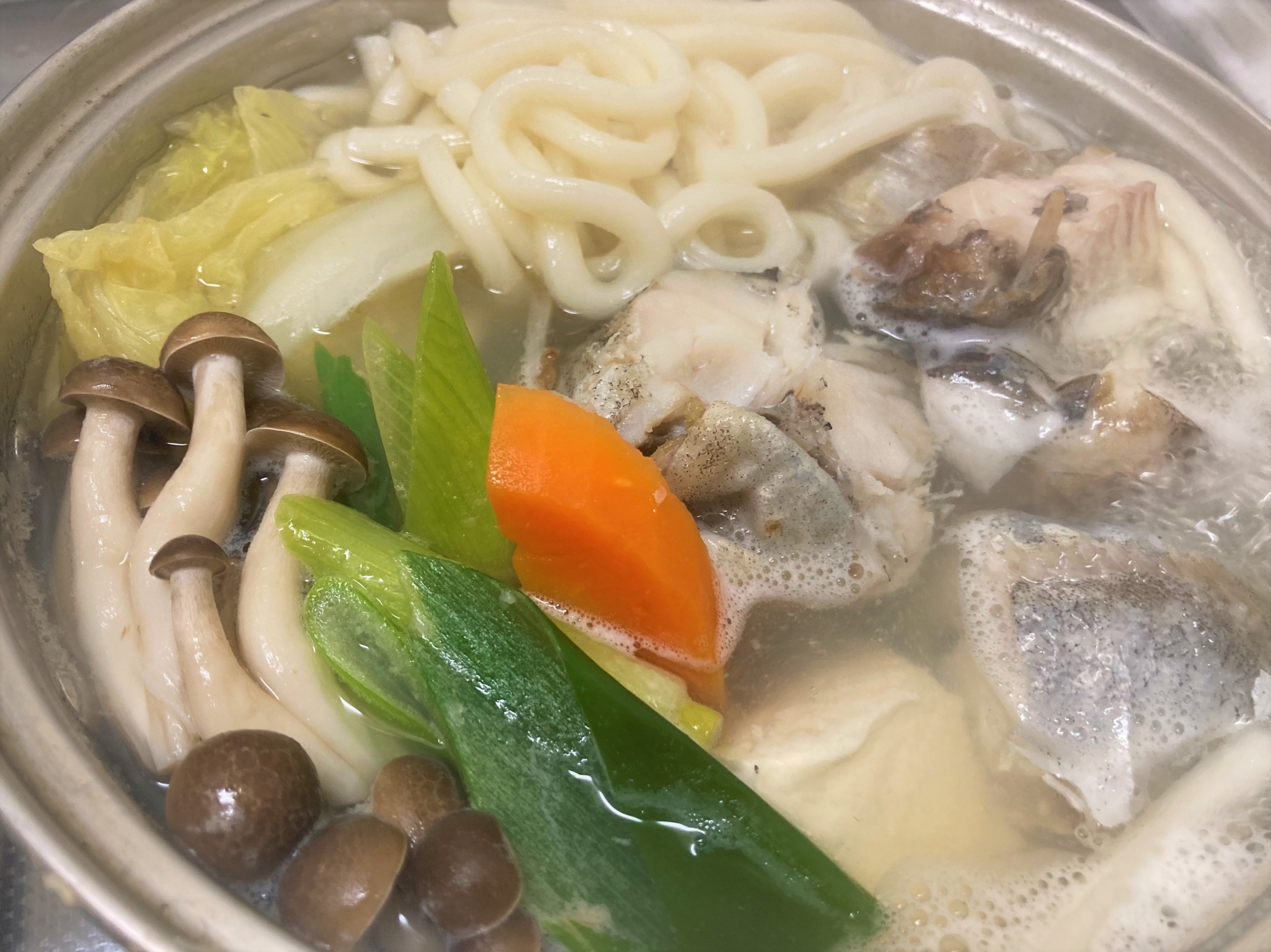 棒タラと湯豆腐とうどん