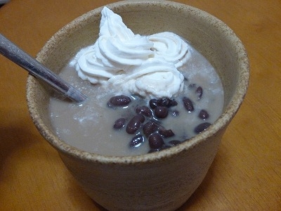 和と洋がベストマッチ!思い出のあずきコーヒー♪