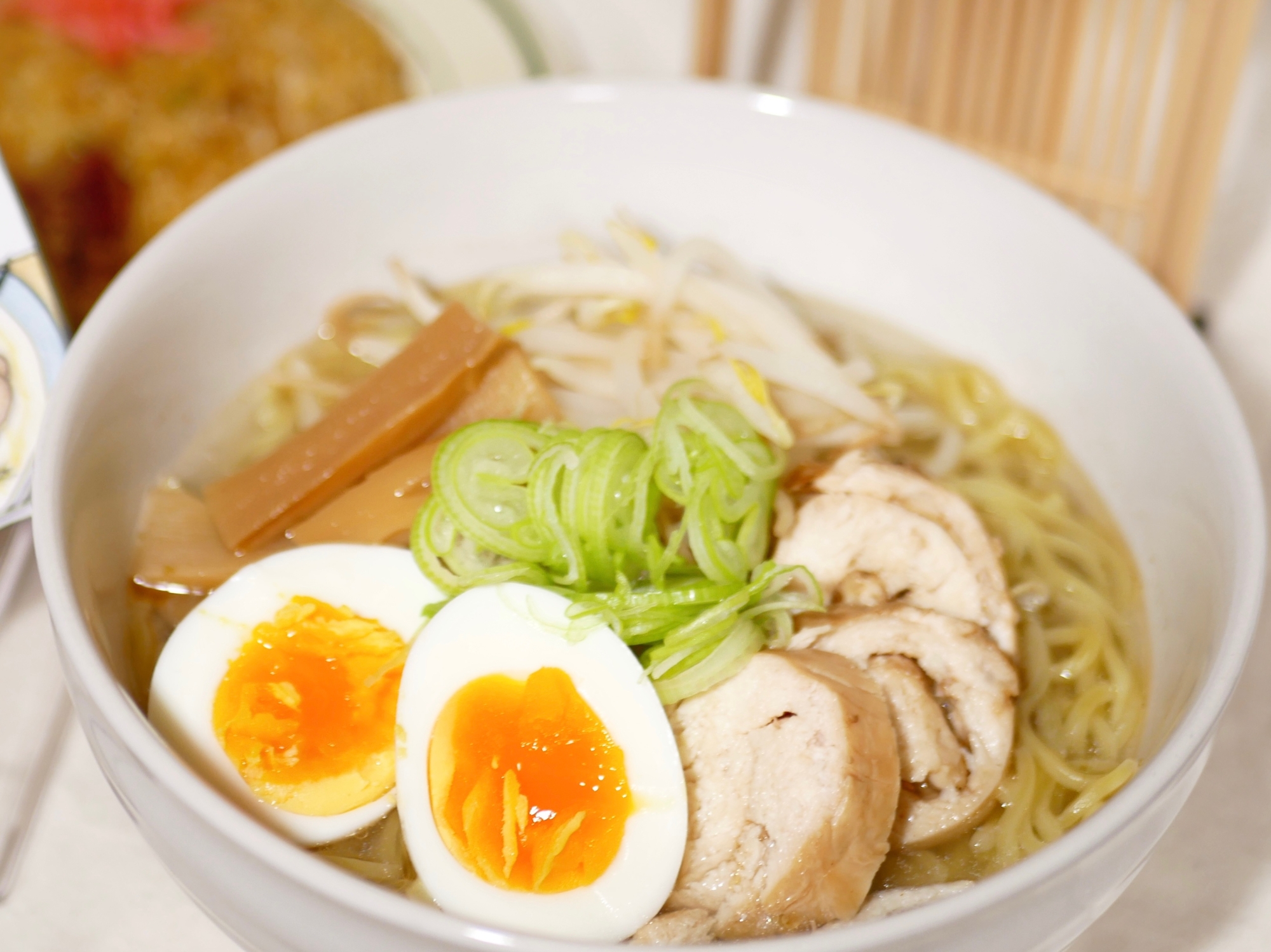 お家で簡単♪ゆず胡椒が香る塩ラーメン