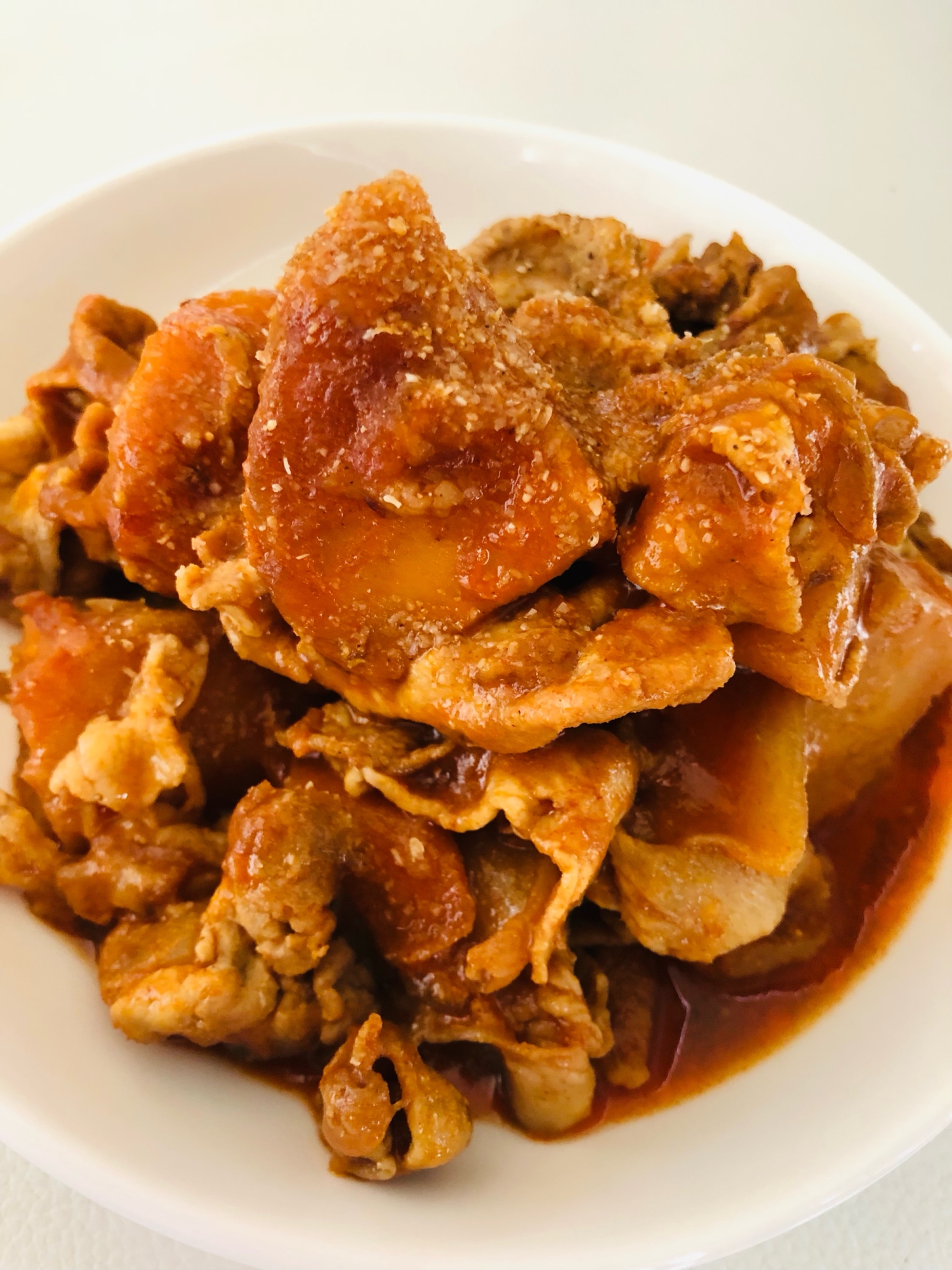 韓国風肉じゃが トッポギの汁でリメイク