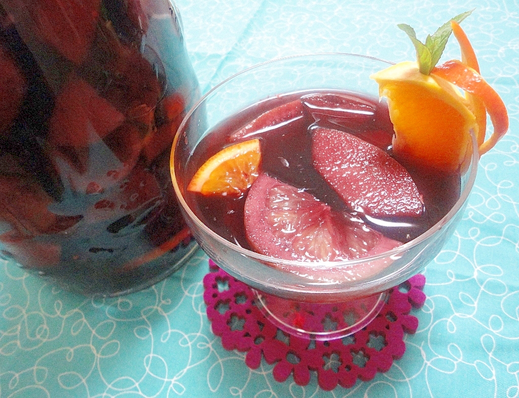 フルーツいっぱい 自家製サングリア レシピ 作り方 By 楽天出店店舗 クッキングクロッカ楽天市場店 楽天レシピ