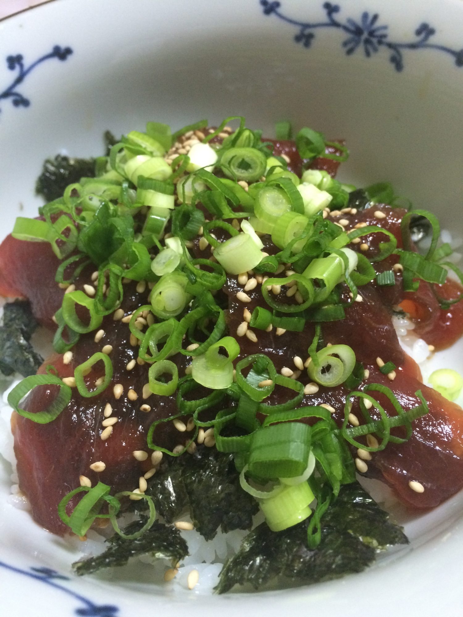 簡単まぐろ漬け丼☆