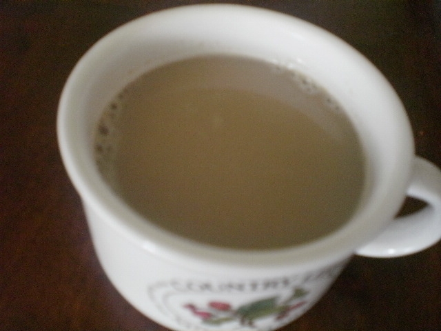 豆乳キャラメルコーヒー