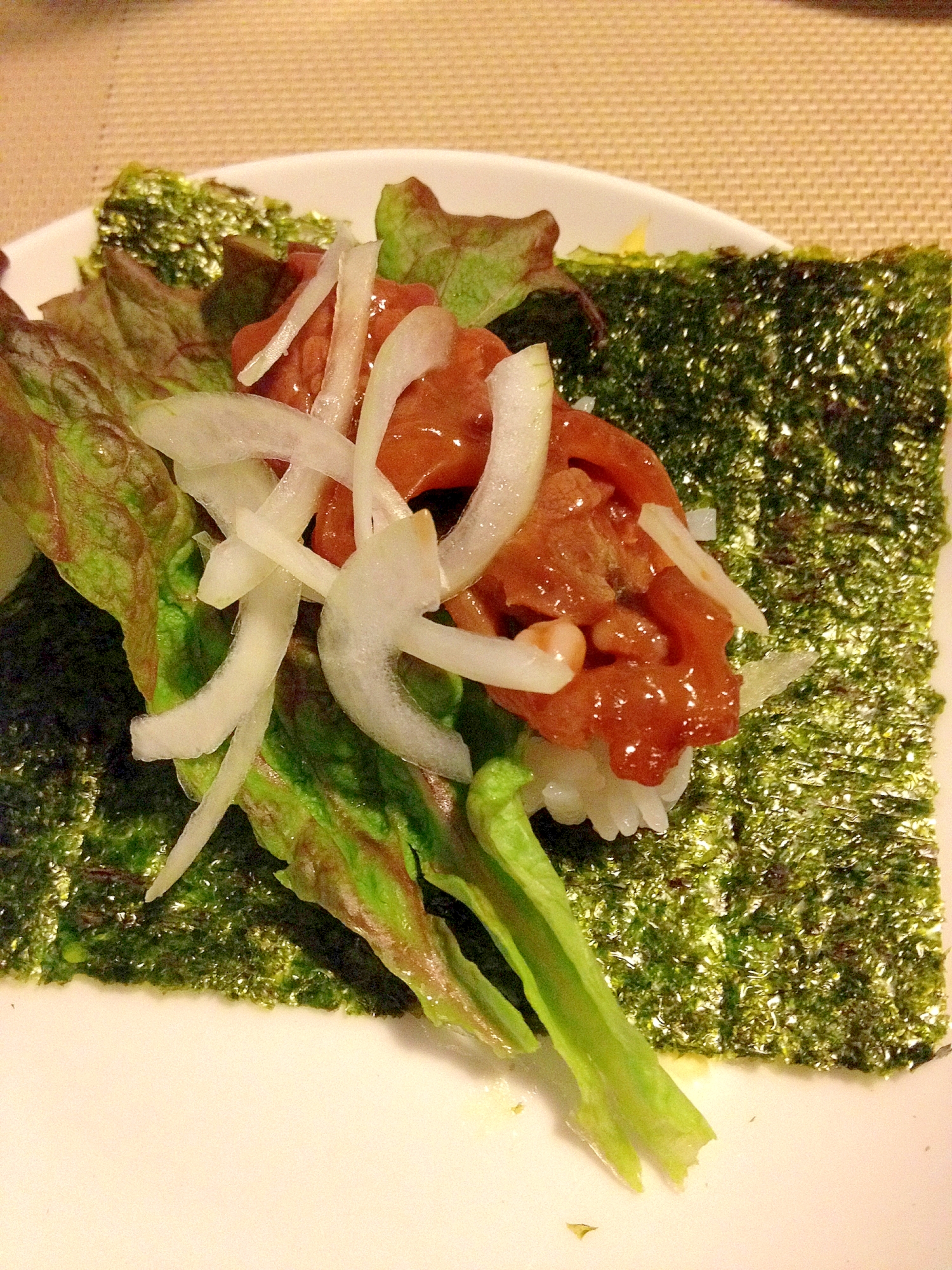 手巻き寿司☆焼き肉編