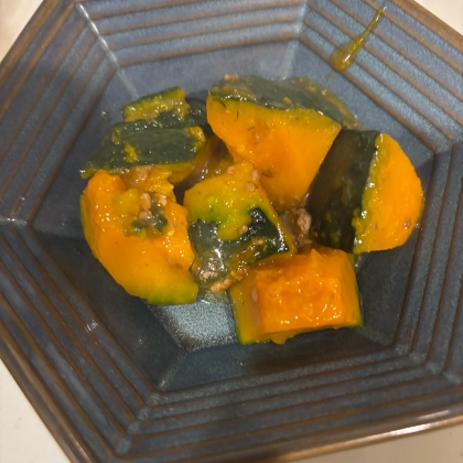 かぼちゃのそぼろ煮