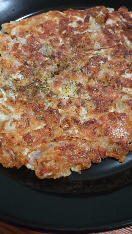 フライパンで簡単♡白菜とベーコンのチーズ焼き