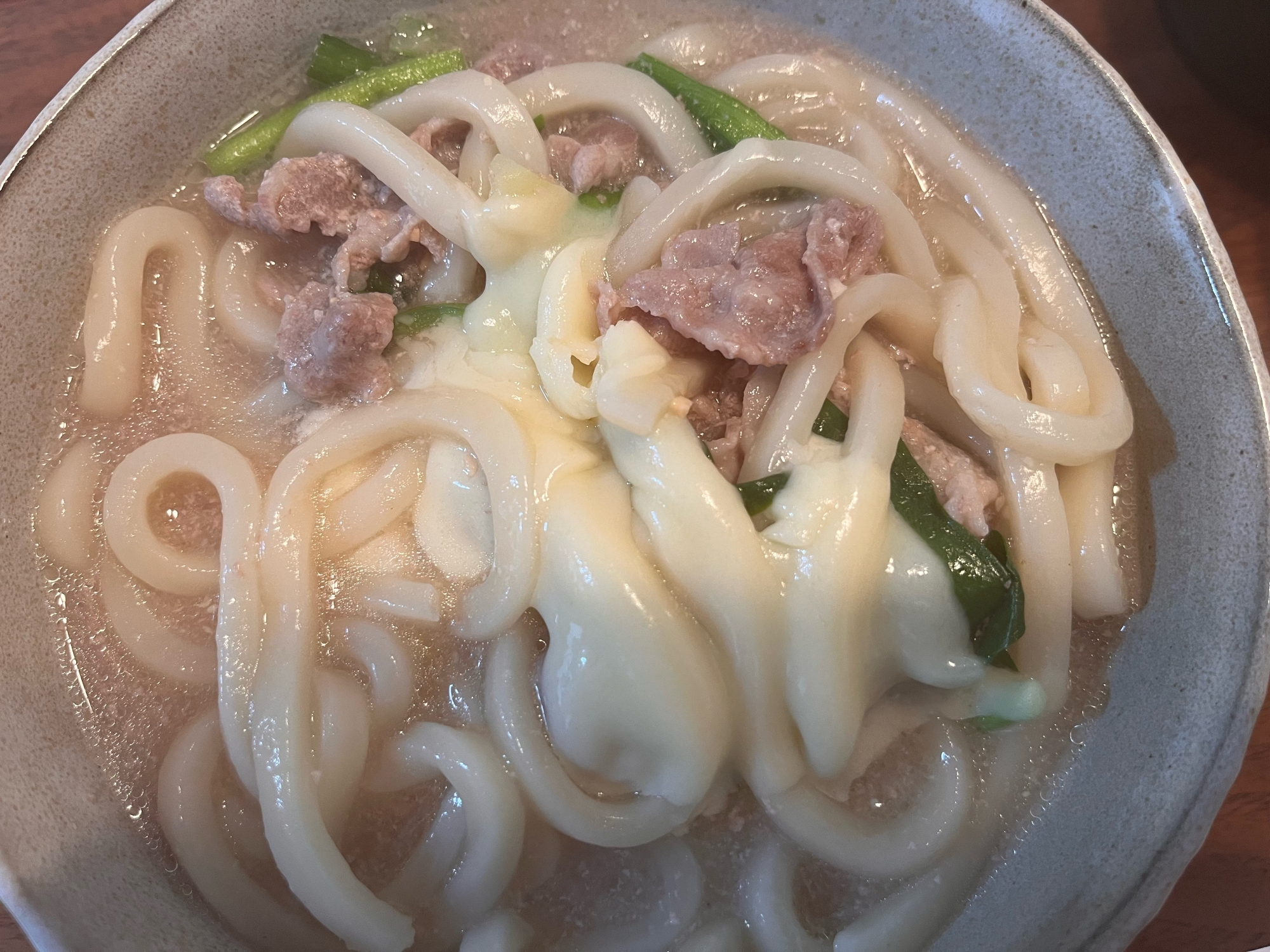 味噌汁うどん　〜ひとりランチに最高〜