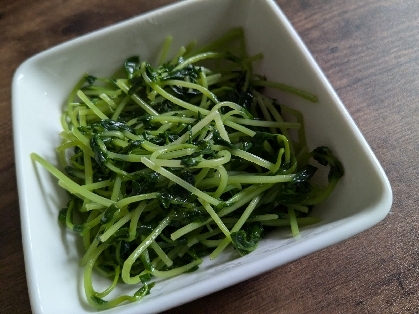 ちゃちゃっと美味い♪豆苗炒め