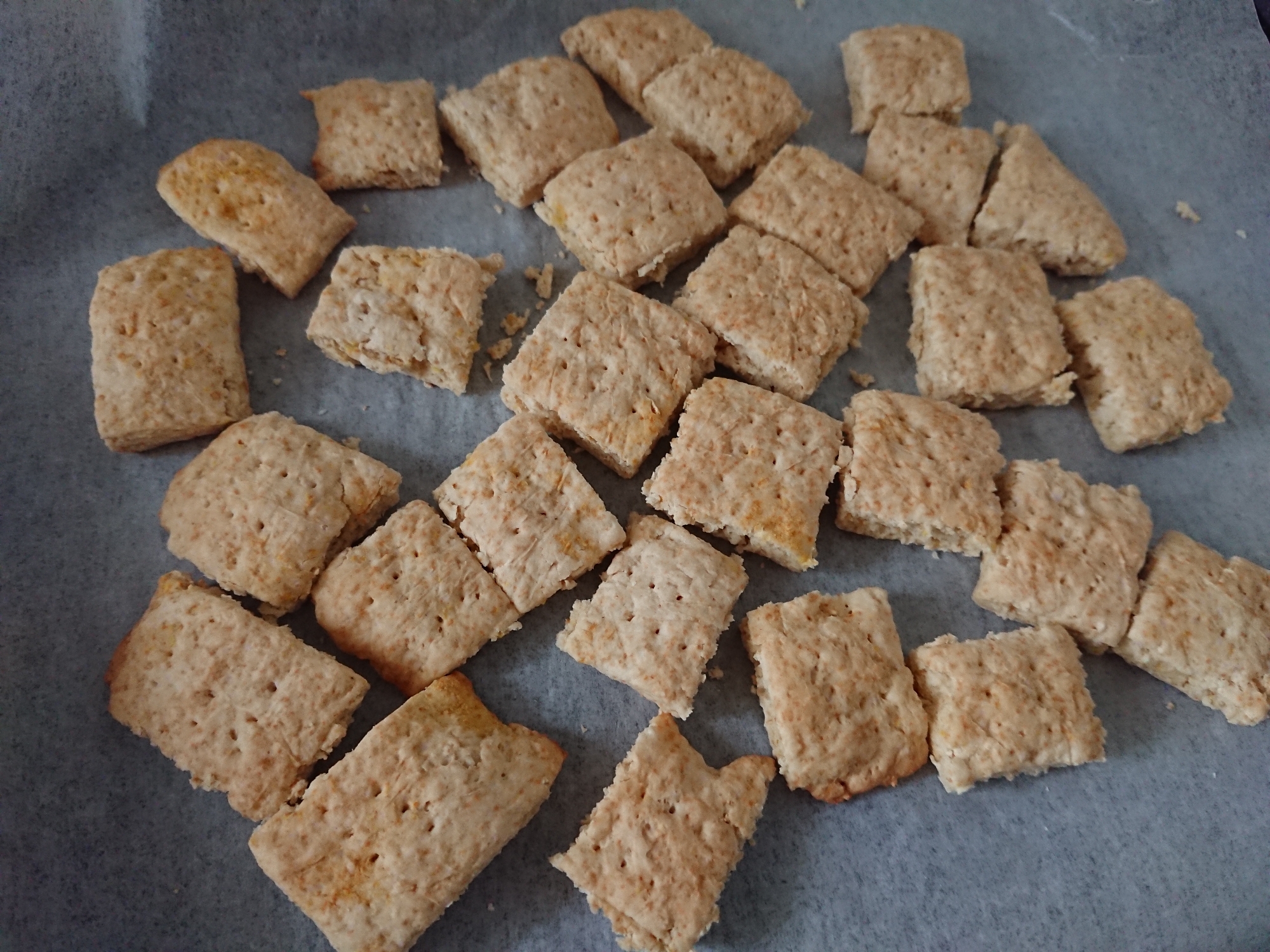 ホットケーキミックスと豆腐とレモンの皮入りクッキー レシピ 作り方 By こたむ6921 楽天レシピ