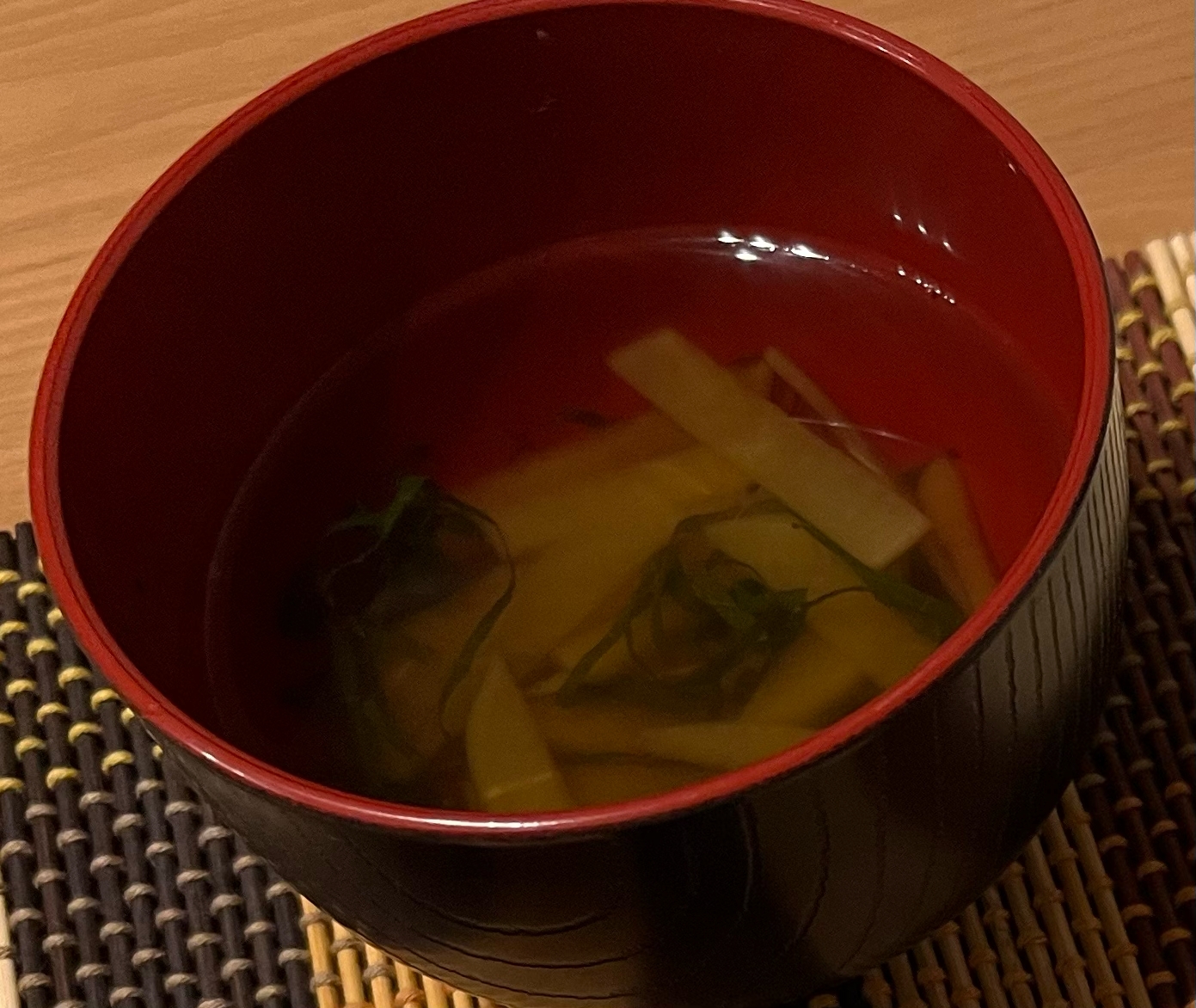 大根と大葉の生姜スープ