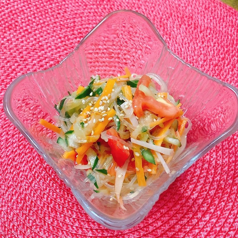 トマトの春雨サラダ