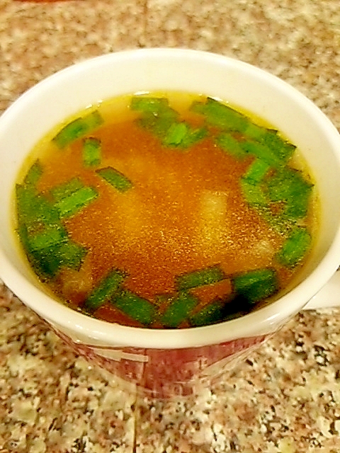 大根ともやしの中華スープ
