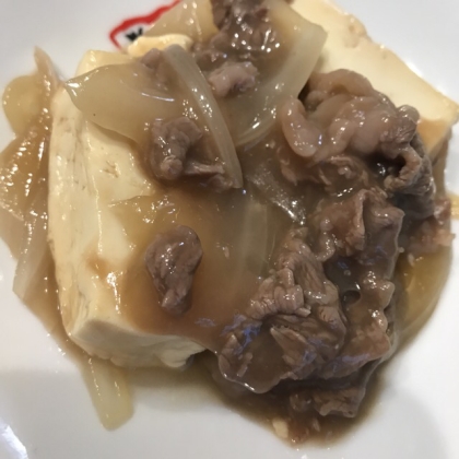 簡単に肉豆腐