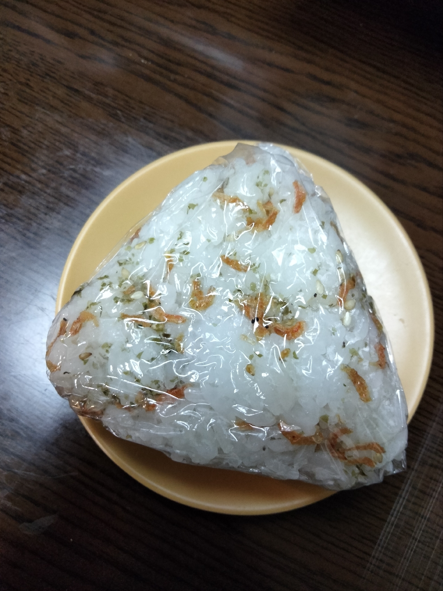 おにぎりアレンジ 桜エビ青のり白ごま