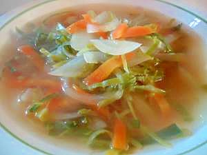簡単野菜スープ♪