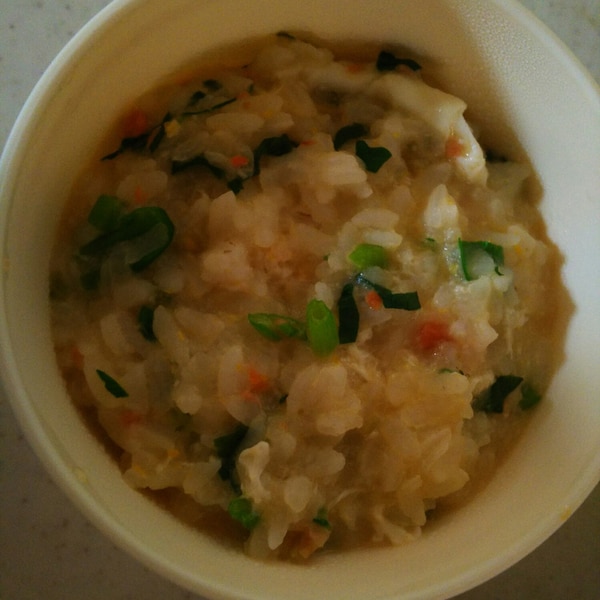 10ヶ月 離乳食 鮭と卵とホウレン草のお粥 レシピ 作り方 By ハム太郎 7473 楽天レシピ 10ヶ月 離乳食 鮭と卵とホウレン草のお粥 レシピ 作り方 By ハム太郎 7473 楽天レシピ