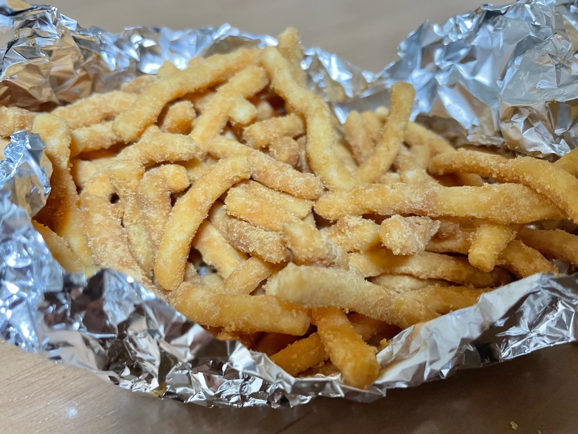 生うどんでかりんとう