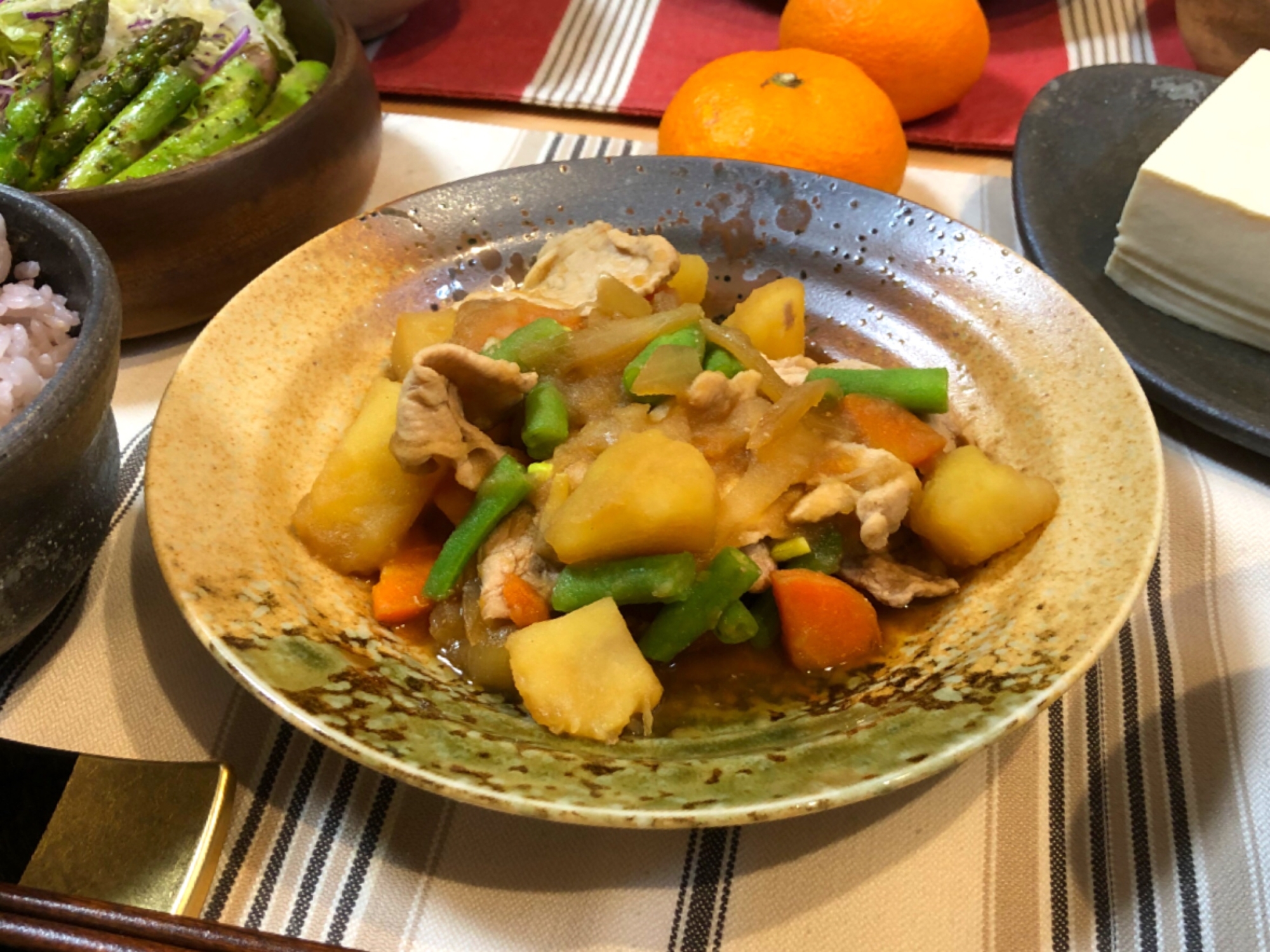 甘さ控えめなのに味はしっかり☆肉じゃが