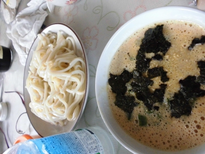 おいしかったです！うどんでいただきました♪