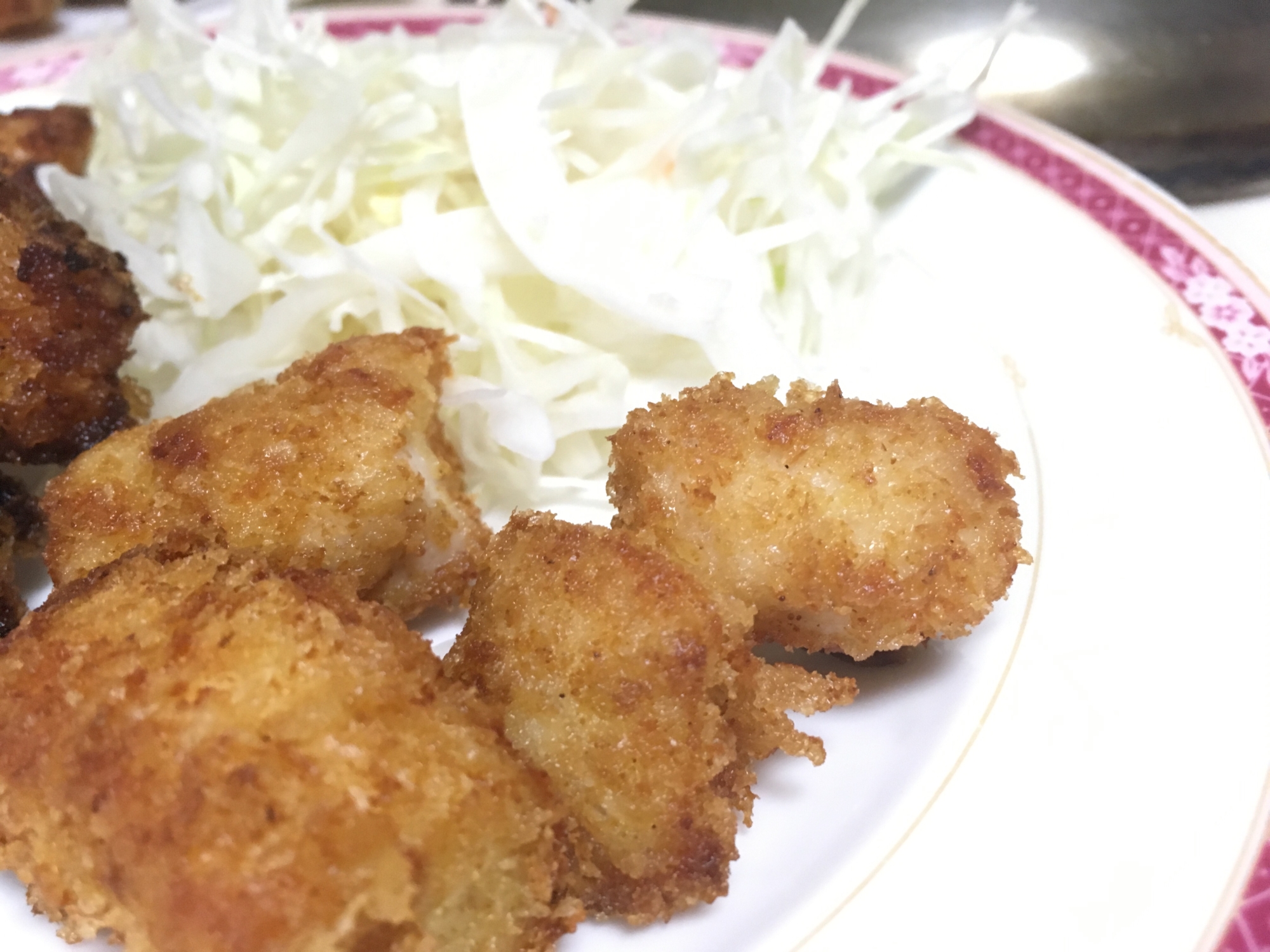 ささみのパン粉揚げ♪胸肉でもOK！ニンニク醤油味