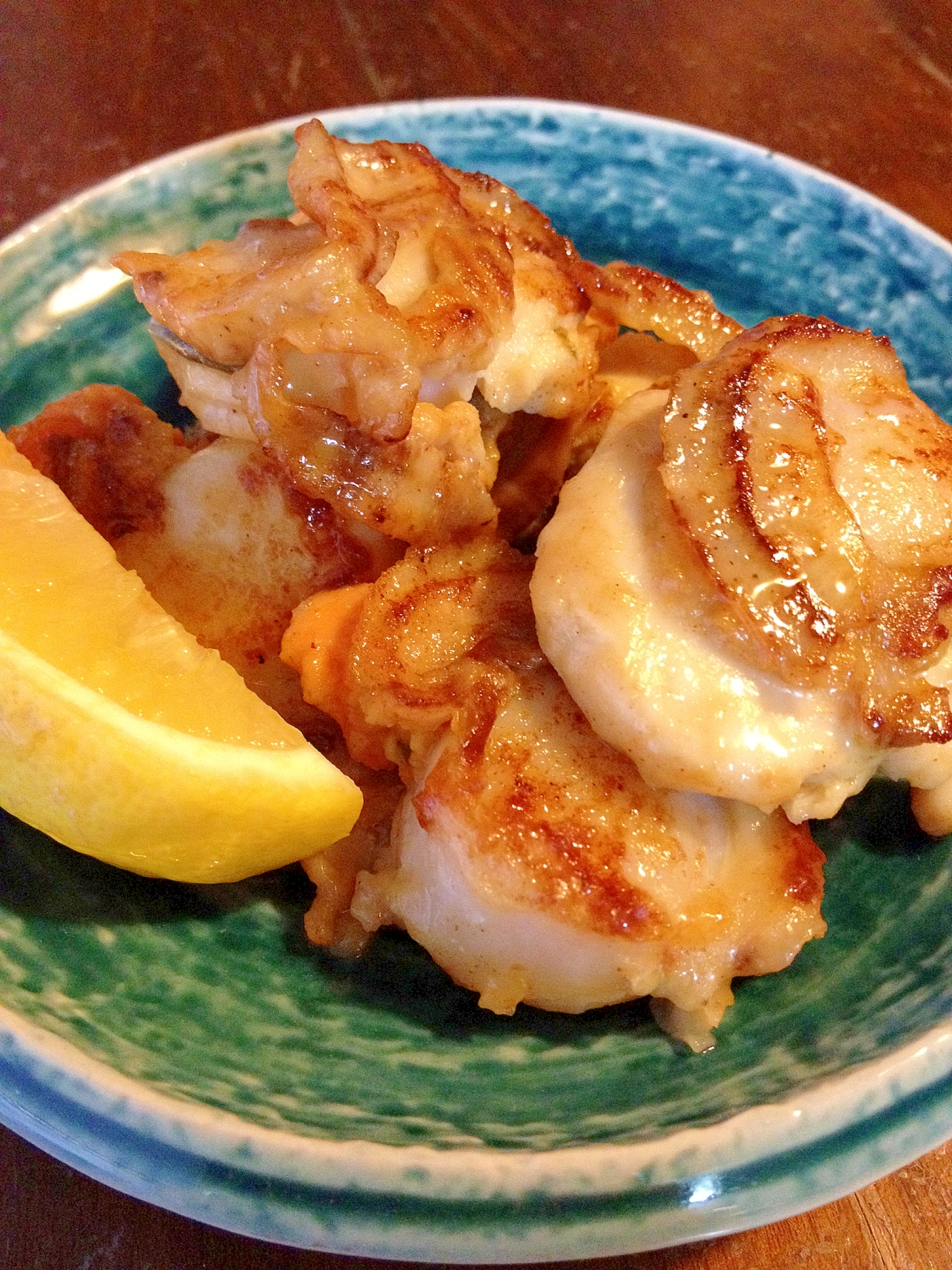 ほたてのムニエル☆バター醤油風味