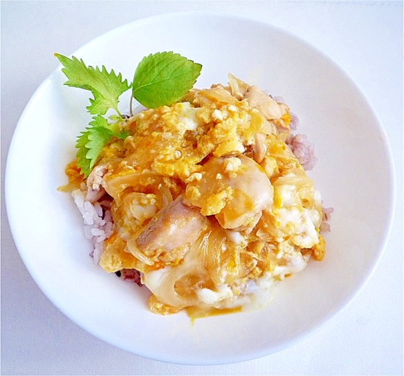 麺つゆで手軽に親子丼