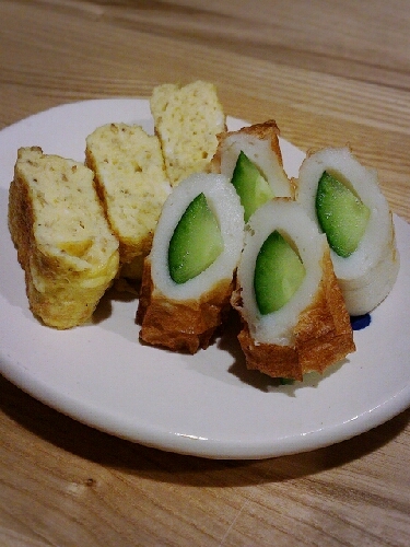 お弁当に、ちくわ焼いてからきゅうりいれました！
塩麹で甘さUP簡単美味しかったです(^O^)