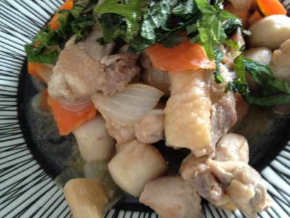 さといも＆鶏肉の簡単煮物！