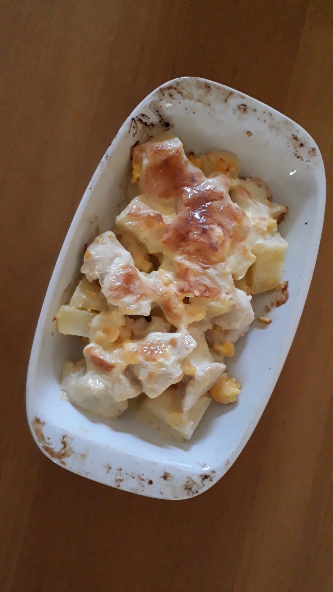 鶏ささみ じゃがいも 炒り卵の味噌マヨチーズ焼き レシピ 作り方 By みぽりん9215 楽天レシピ