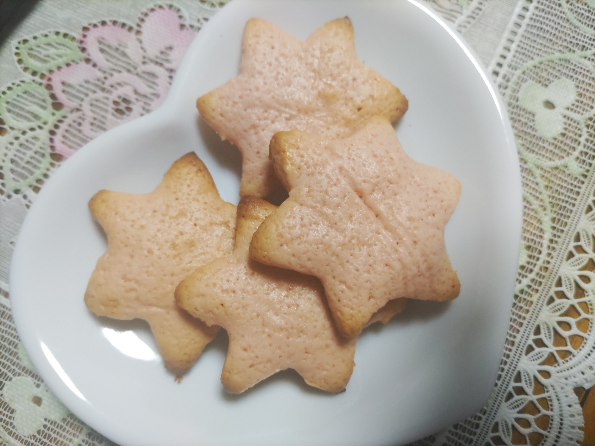 卵不使用!ラズベリークッキー