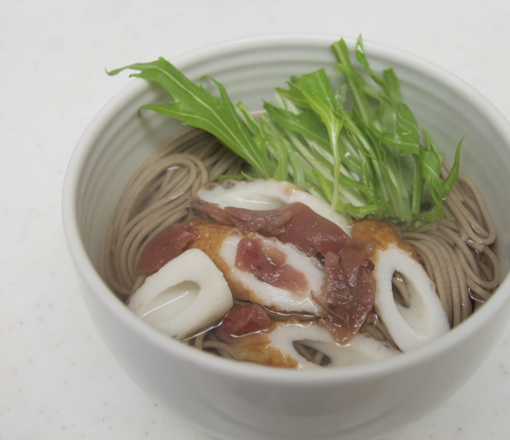 あったか〜い♪梅そば