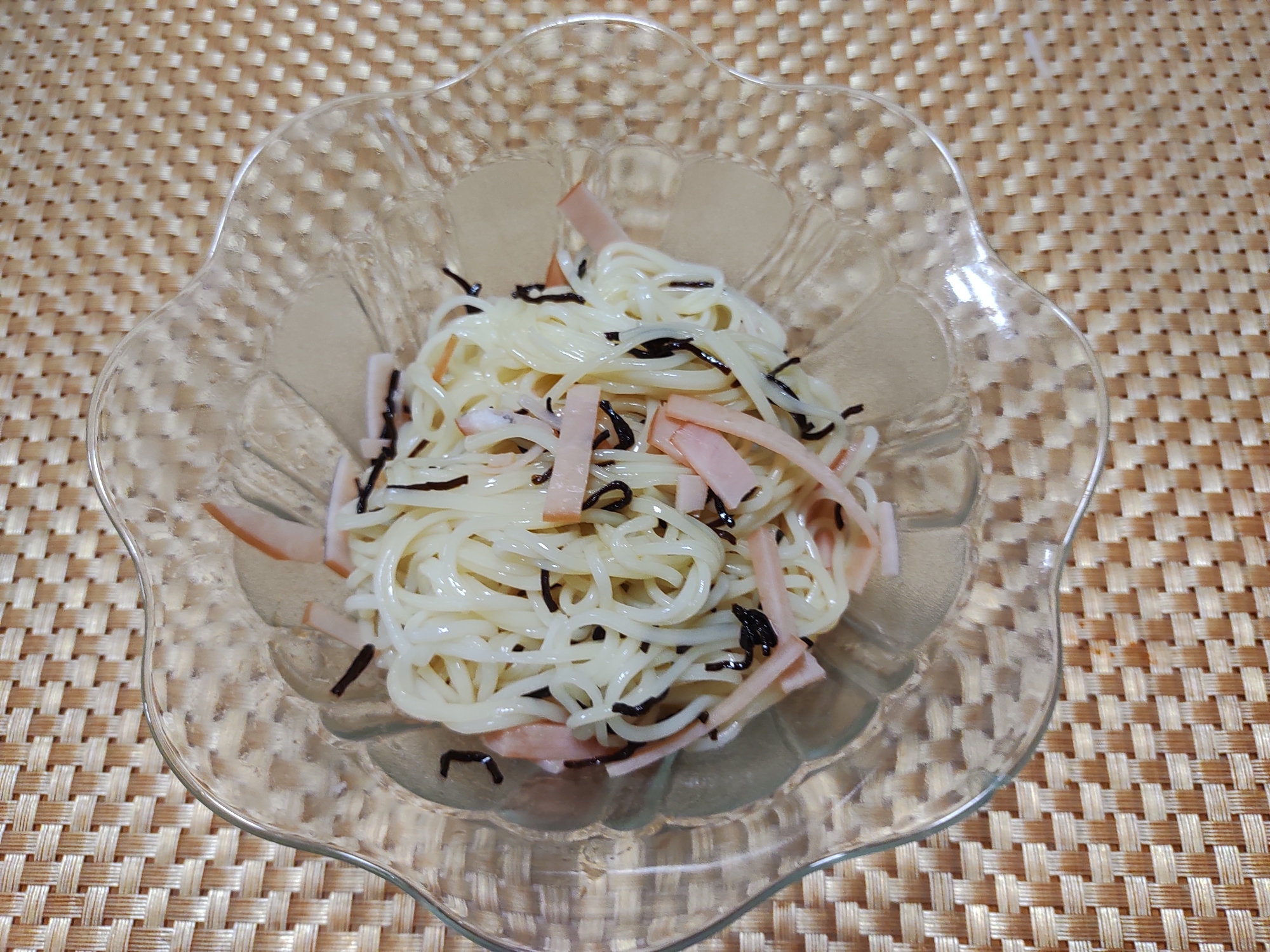 塩昆布そうめん