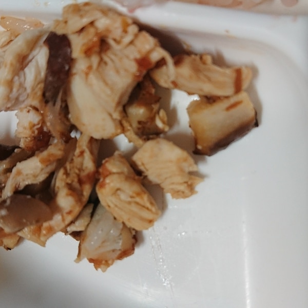 離乳食完了期 ささみのしいたけ炒め レシピ 作り方 By ぱちくりさん 楽天レシピ 離乳食完了期 ささみのしいたけ炒め レシピ 作り方 By ぱちくりさん 楽天レシピ