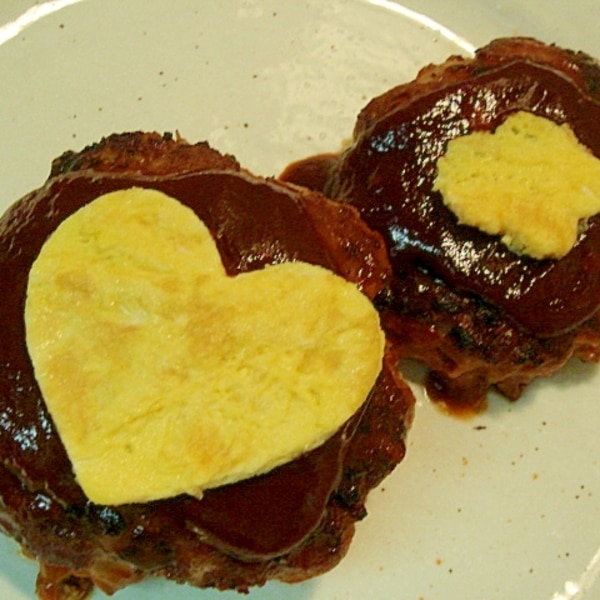 薄焼き卵で可愛いハンバーグ レシピ 作り方 By Pchan2 楽天レシピ 薄焼き卵で可愛いハンバーグ レシピ 作り方 By Pchan2 楽天レシピ