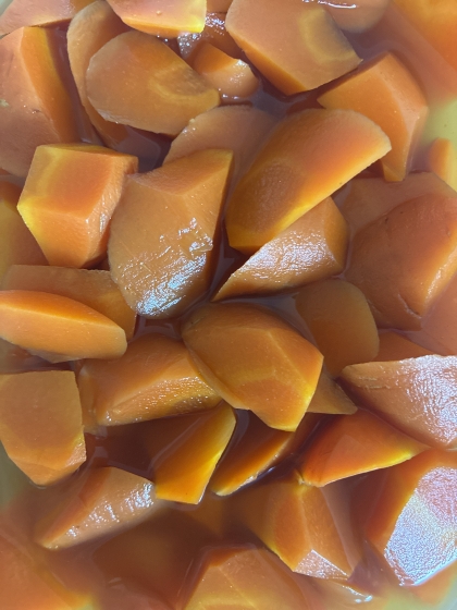 レンジで簡単☆にんじんグラッセ風