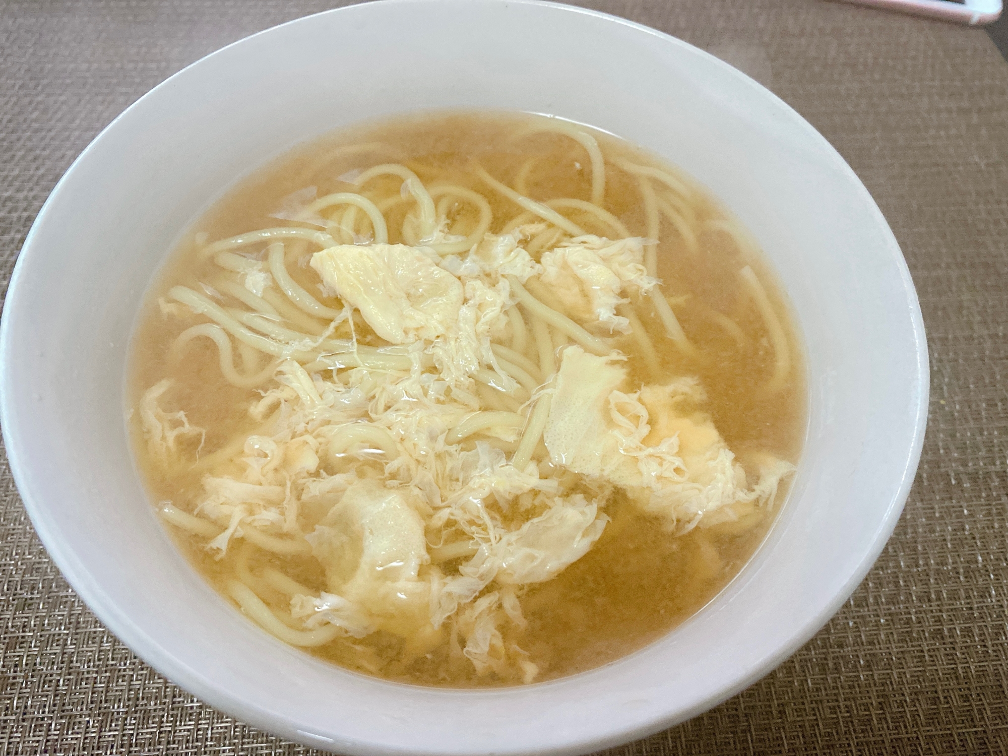 うどんの麺がない！焼きそば麺で味噌うどん作ってみた