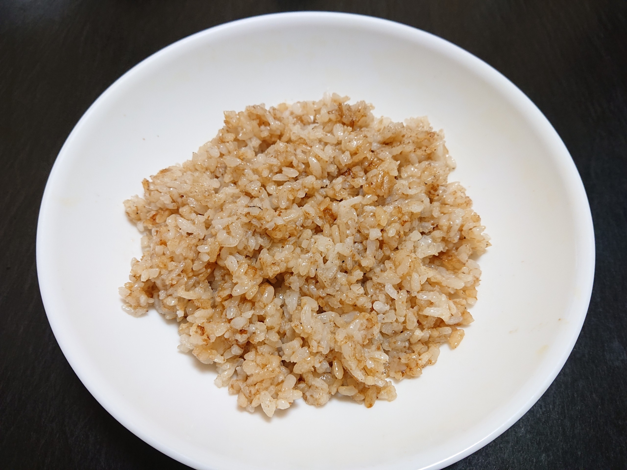 冷やご飯で削り粉焼き飯