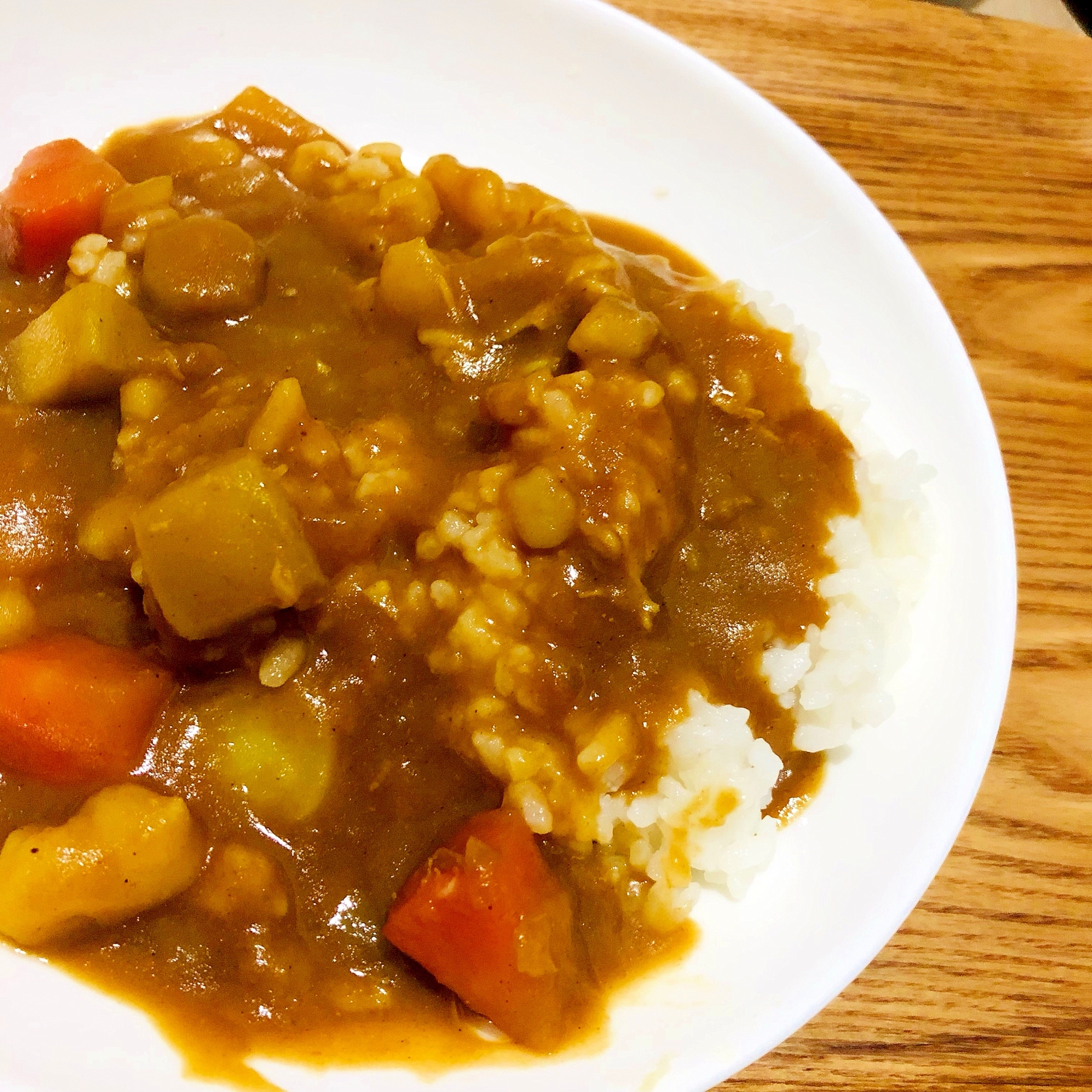 りんご入りカレー