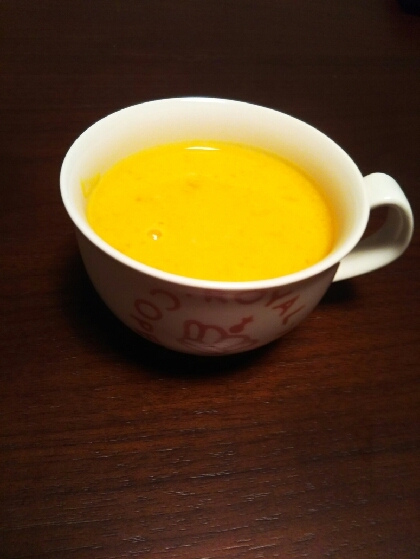豆乳で☆かぼちゃスープ