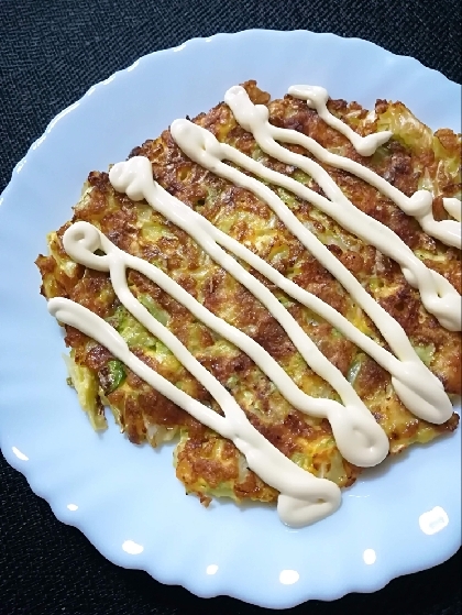 春キャベツと納豆のふわとろチーズオムレツ♪