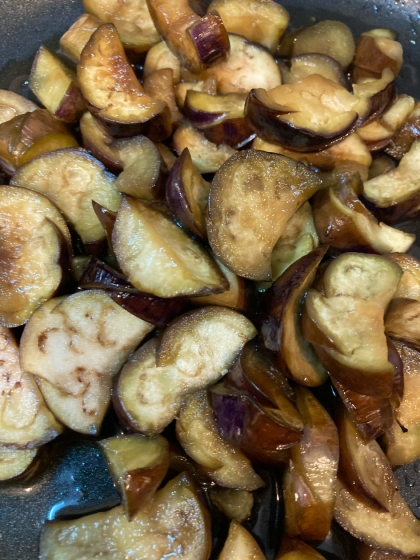 ナスの甘辛煮