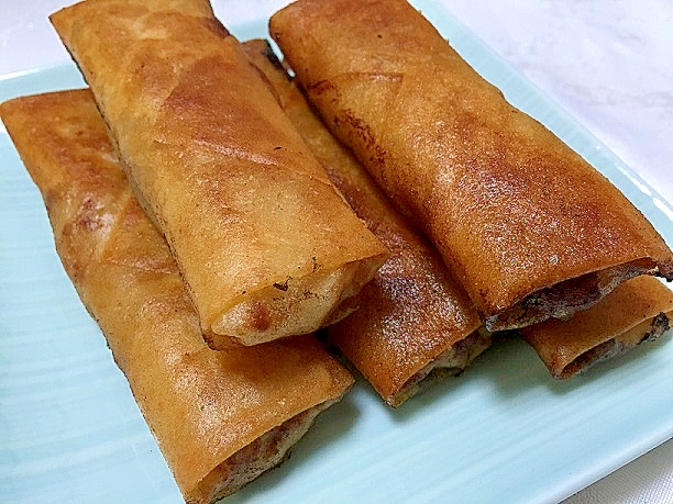 キャベツとひき肉のチーズとろりん春巻き レシピ 作り方 By まいまい917 楽天レシピ