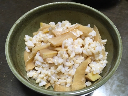 白だしでシンプル簡単 たけのこご飯