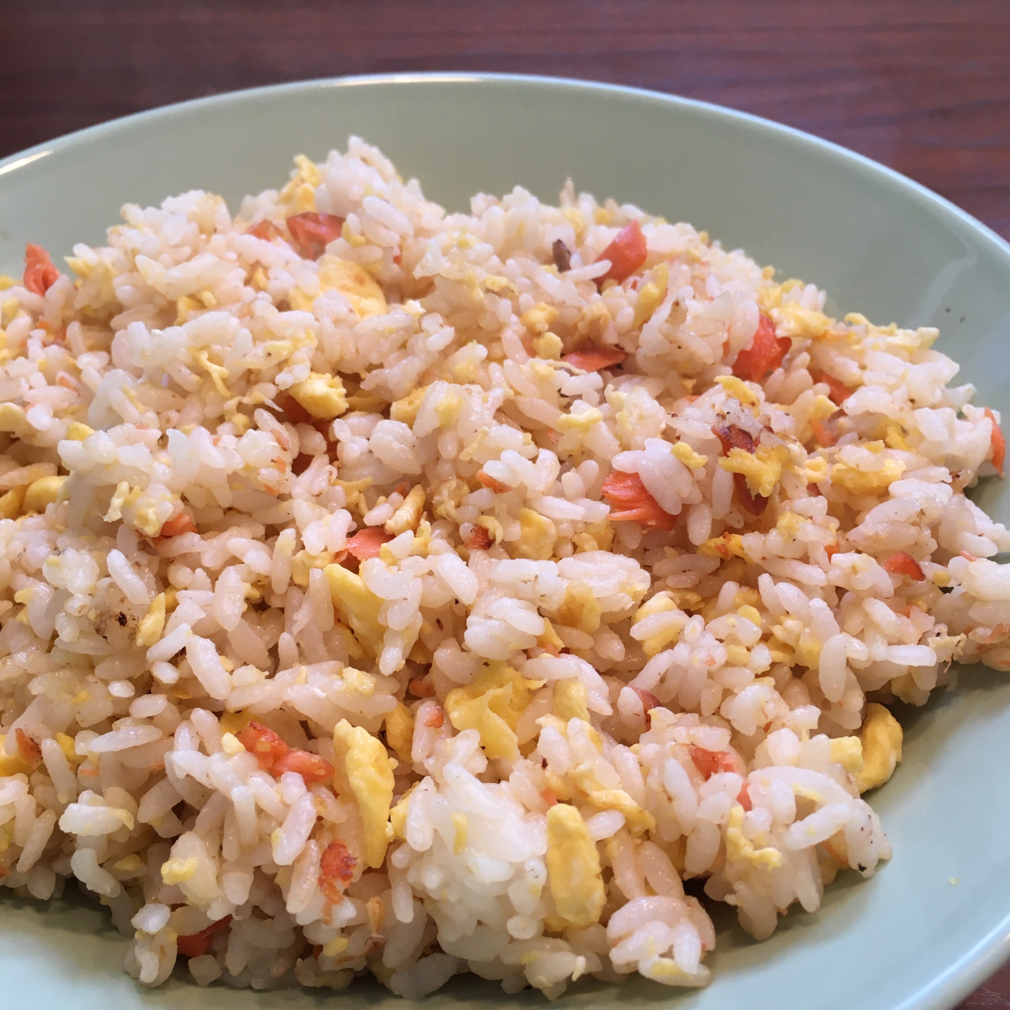 鮭とたまごのチャーハン