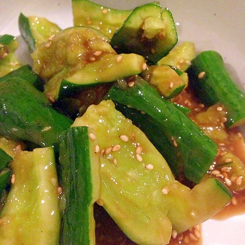 たたききゅうりの中華風浅漬け レシピ 作り方 By くろねこ かふぇ 楽天レシピ