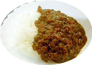 茄子入りヘルシー♪キーマカレー